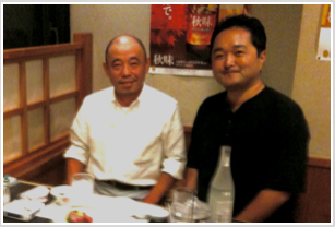 水戸にて取引先との酒宴です(^^ゞ糖尿病で苦しんだ私ですが、「焼酎の水割り」をたしなむ？程度に頂いております(^^;)